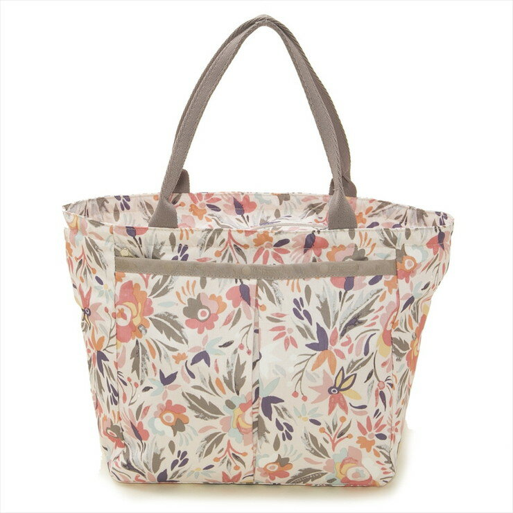 LeSportsac トートバッグ SMALL EVERYGIRL TOTE 7470 レディース PAREO SAND E265 ベージュマルチ柄 レスポートサック【送料無料】