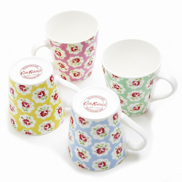 CathKidston 503570 S 4 Mini Stanley Mugs Provence Rose 503570 マグカップレディース ミニスタンリーマグ 4種セット【送料無料】