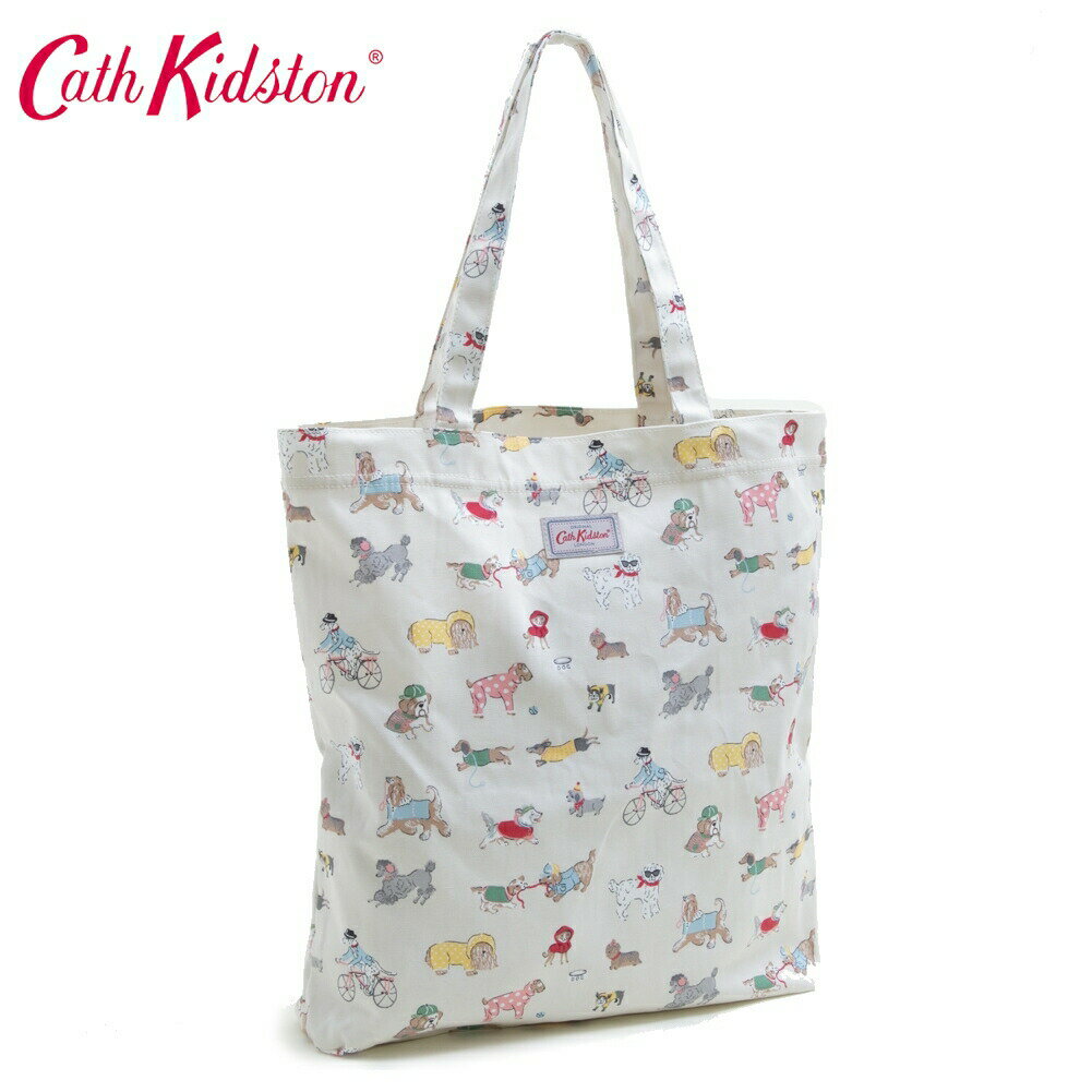 Cath Kidston トートバッグ PERFECT SHOPPER 984508 105968617972102 レディース WARM CREAM / SMALL PARK DOGS キャスキッドソン