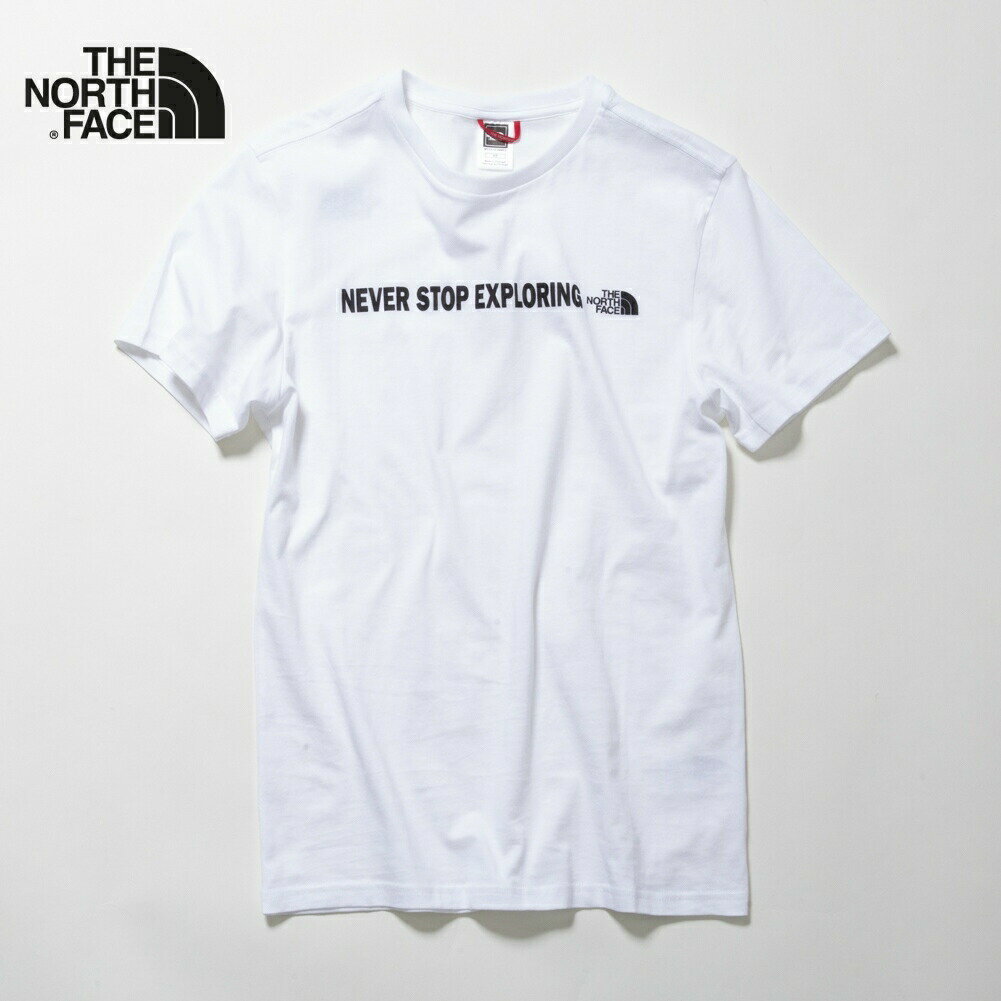 THE NORTH FACE Tシャツ M S/S OPEN GATE TEE NF0A3BS4 メンズ TNF WHITE FN4 ノースフェイス【送料無料】