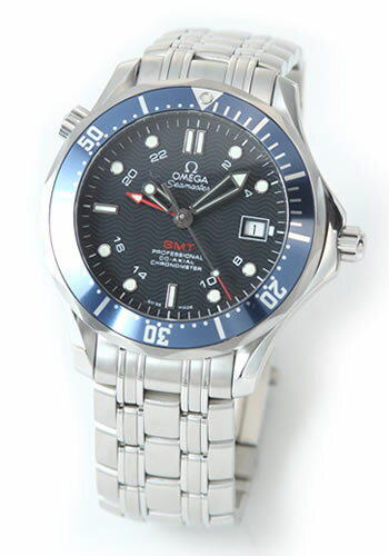 オメガ OMEGA 腕時計 シーマスターGMT コーアクシャル・クロノメーター 2535-80