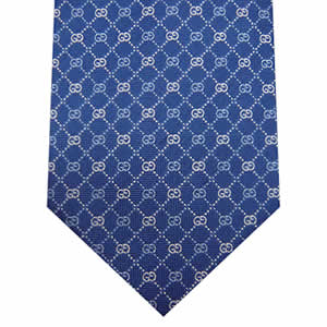 グッチ GUCCI ネクタイ シルク Blue系 N-GUC-A01244【Luxury Brand Selection】