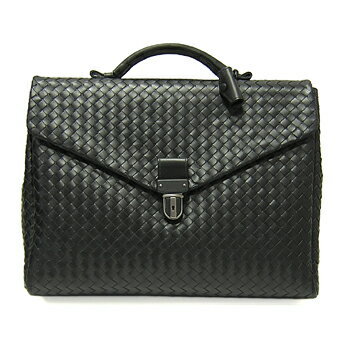 BOTTEGA VENETA ボッテガ・ヴェネタ ブリーフケース ファースト 122139-V4651 レザー Black系【送料無料】