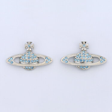Vivienne Westwood ヴィヴィアンウエストウッド 01289/SILVER/AQUAMARINE イヤリング イアリング レディース【送料無料】