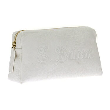 BVLGARI ブルガリ 33519 CALF/WHT ユニセックス ポーチ【送料無料】