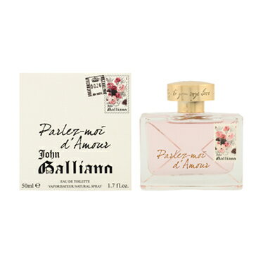 JOHN GALLIANO ジョンガリアーノ パルレモアダムール オーデトワレ 50mL 香水 レディースのサムネイル
