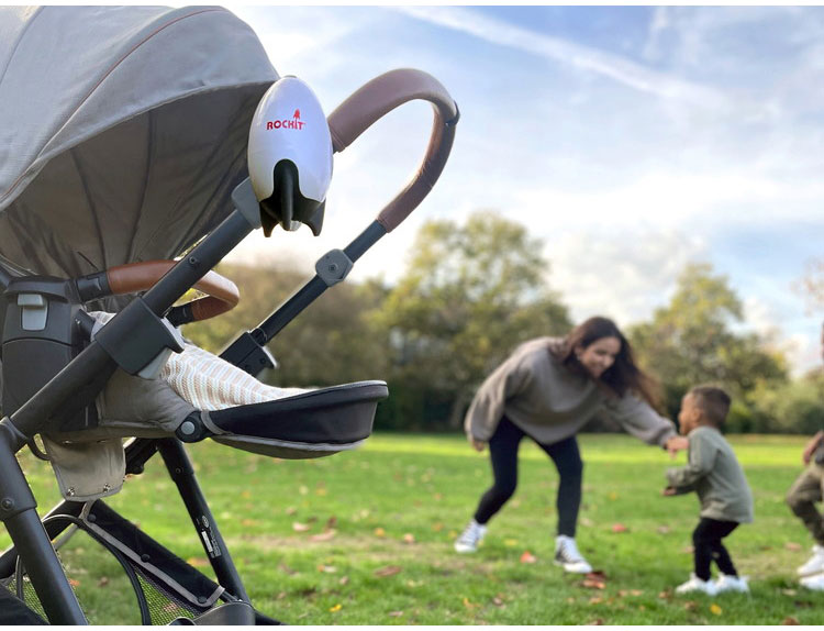 ベビーカーバッグ おしゃれ 小物入れ 収納 買い物 ハンギング 落下防止 アクセサリー サイドポケット 大容量 黒