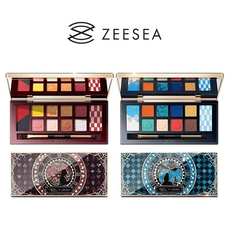 ZEESEA ズーシー ×大英博物館 アリス ドリームランドシリーズ アイシャドウパレット アイシャドウ パレット 高品質 耐久性 持続性 抜群 保湿 長持ち 流行色 個性的 ハート女王 正規品 コスメ 化粧 化粧品 中国コスメ 美容 人気 メイク アイメイク 目元 目力のサムネイル