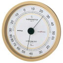 EMPEX (エンペックス) 温度・湿度計 スーパーEX高品質 温度・湿度計 壁掛用 EX-2748 シャンパンゴールド
