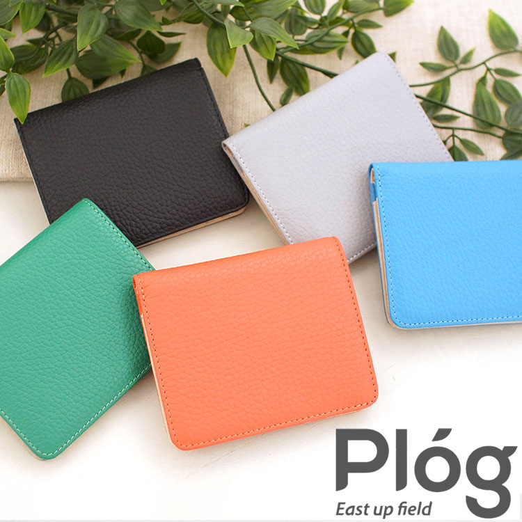 樂天商城 - Plog プログ パス窓付 ミニ財布 ラモーダヨシダ 牛革 革財布 ウォレット【送料無料】