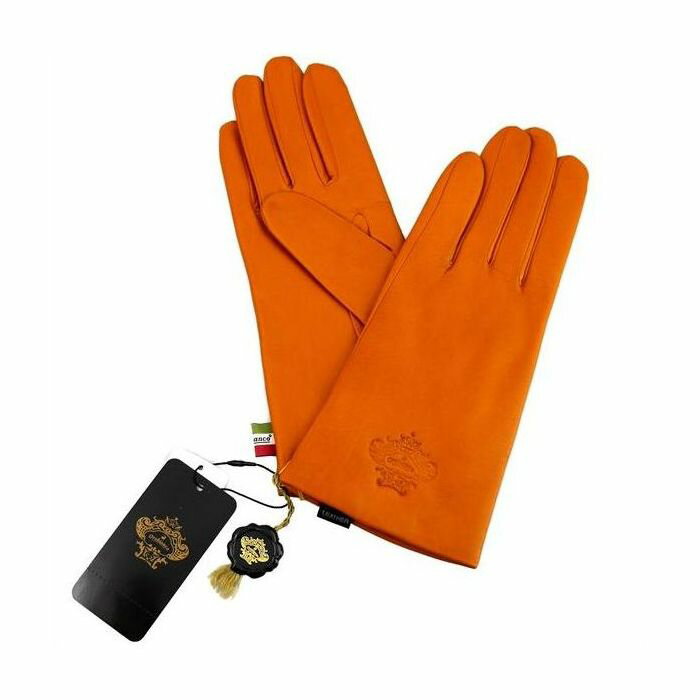 OROBIANCO オロビアンコ レディース手袋 ORL-1582 Leather glove 羊革 ウール CAMEL 7.5(21cm) 手袋 プレゼント クリスマス【送料無料】