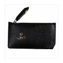 VIVIENNE WESTWOOD BBAEGXgEbh NO.10 SAFFIANO Kz 51060015 BLACK 18SS  v[g 蕨 jiyz