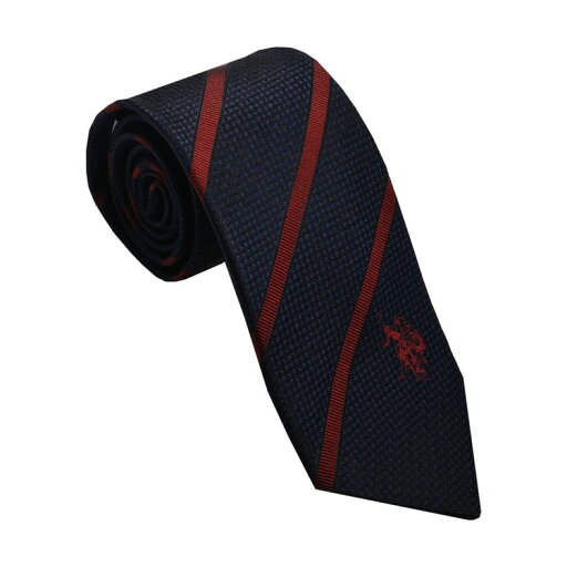 U.S.PORO ネクタイ シルク100% USPA-99 NAVY/RED(代引不可)【送料無料】 U.S.PORO ネクタイ シルク100% USPA-99 NAVY/RED(代引不可)【送料無料】