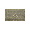 ヴィヴィアンウエストウッド 財布 Vivienne Westwood RE-JACQUARD ORBORAMA 51020001-W00I2 キーケース R401 GOLD/GREY(代引不可)【送料無料】