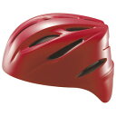 ZETT(ゼット) BHL40S ソフト捕手用ヘルメット レッド S(52~54cm)【送料無料】