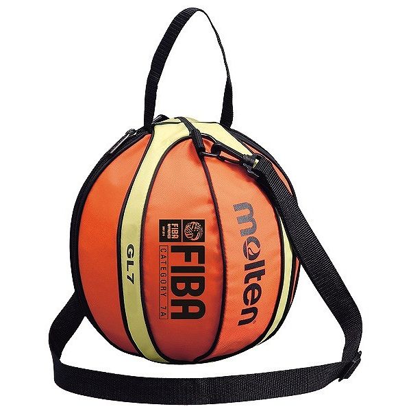 モルテン(Molten) ボールバッグ バスケットボール1個入れ(オレンジ×クリーム) NB10R【送料無料】