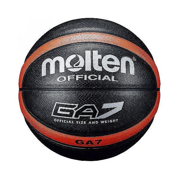 モルテン(Molten) バスケットボール7号球 GA7(ブラック) BGA7KO【送料無料】