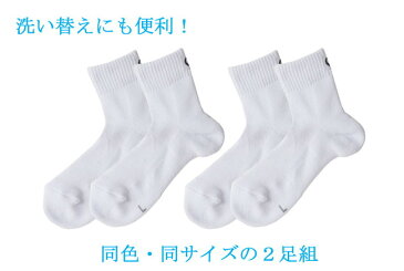 ファイテン(PHITEN) phiten スポーツソックス セミロング2足セット(ホワイト27~29cm) AL907375