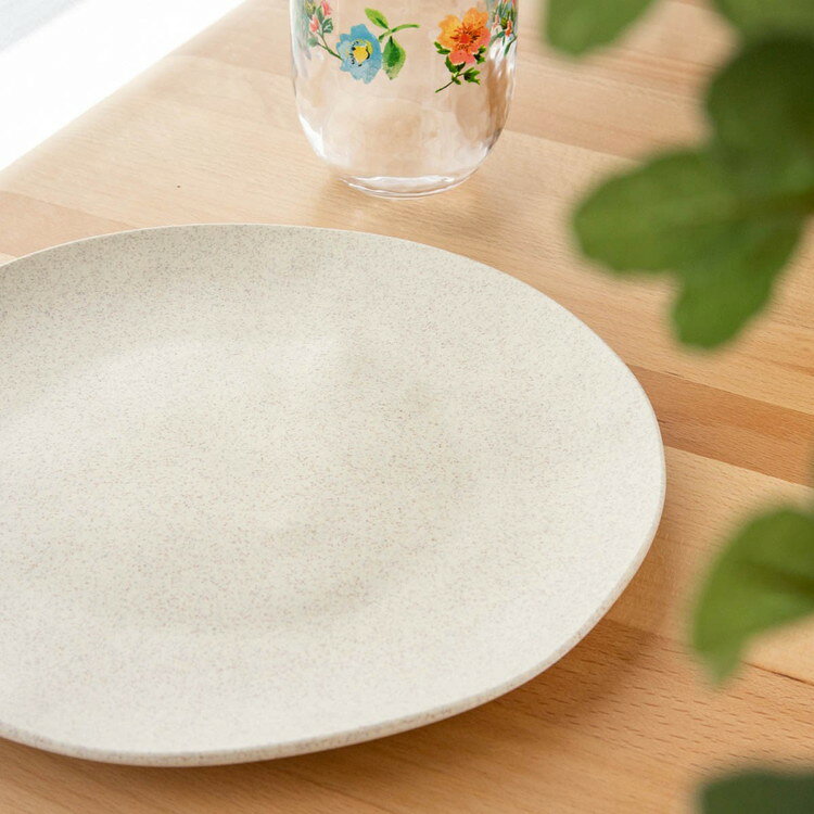 麦わらPP オーガニック ディナープレート 27cm クリーム ポリプロピレン製 ターホン TarHong 割れにくい食器 27cm おしゃれ 電子レンジ対応 食洗機対応 プレート お皿 エコ ワンプレート(代引不可) rcmdin-11454988 リコメン堂インテリア館 サンプル画像3