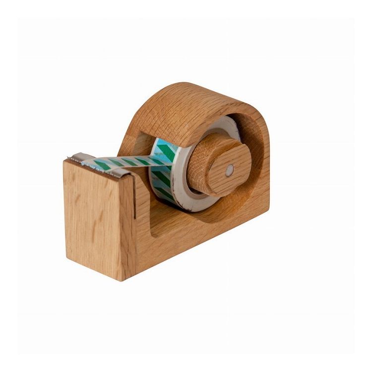 Latree(ラトレ) FUNシリーズ 無垢のマステカッター テープカッター 天然木 無垢 木製 高級感 飛騨家具 株式会社HIDAKAGU