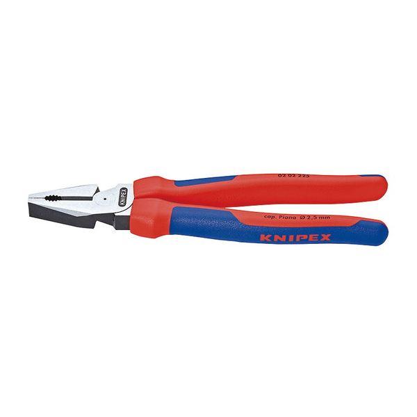 KNIPEX(クニペックス) 0202-225 強力型ペンチ (SB)【送料無料】(代引不可)