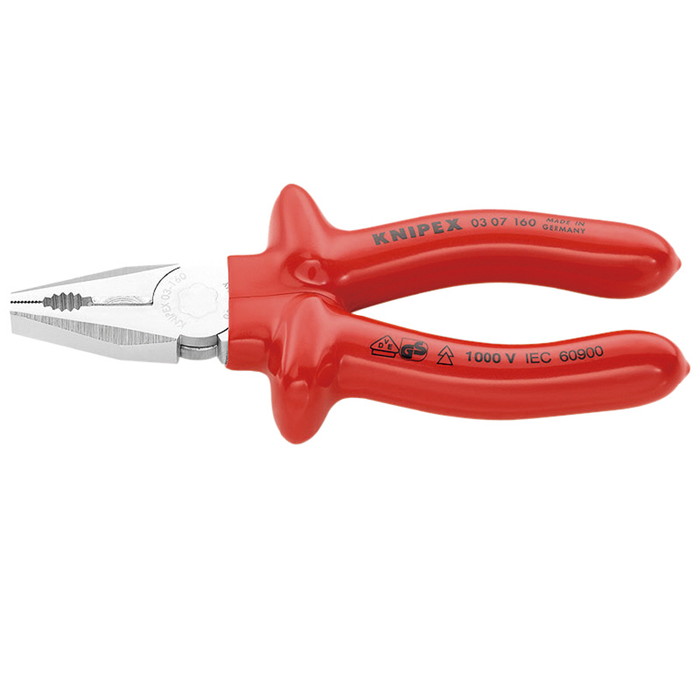 KNIPEX(クニペックス) 0307-160 絶縁ペンチ 1000V(代引不可)【送料無料】