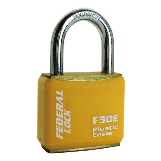FEDERAL(フェデラル) F30E-Y-P シリンダー南京錠(代引不可) FEDERAL(フェデラル) F30E-Y-P シリンダー南京錠(代引不可)