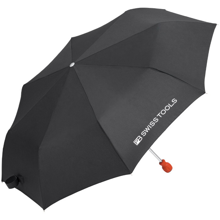 PB SWISS TOOLS PBスイス 2710KNIRPS-BK 折畳み傘 ブラック(代引不可)【送料無料】