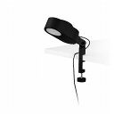 ゴーリキアイランド INVITING LED Black clip lamp FARO INDOOR ライト FA57304(代引不可)【送料無料】