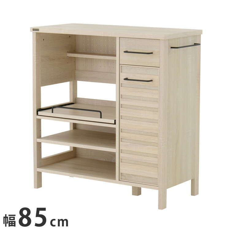 Range Stands - レンジ台 北欧 白 おしゃれ レンジボード アイボリー キッチンボード ロータイプ カウンタータイプ 食器棚 キッチンカウンター 棚 キッチン収納 キッチン収納棚 作業台 奥行40【送料無料】