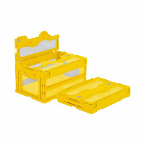 【メーカー型番】SKO-C-40B-YE【JANコード】4983049494046【ブランド】サンコー【特徴】●各面に透明窓部を設け、底面以外のどこからでも中身を確認できます。●透明窓部は各パーツに一体成形されているため強度低下を抑え、耐衝...