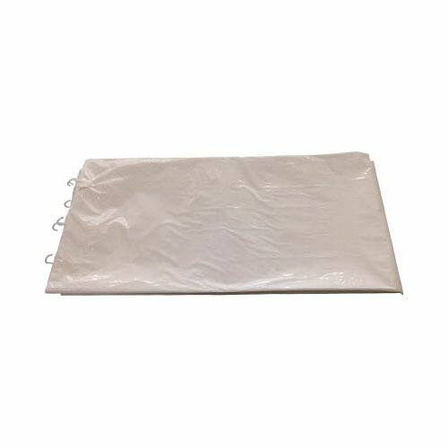 ワニ印 日除けカーテン ポリエチレン製 乳白 幅2m×長さ1.95m(10枚入) 4411(代引き不可)