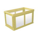 KUNIMORI プラスチック折畳みコンテナ パタコン N-180 イエロー 50211N180YE(代引き不可)【送料無料】(3)