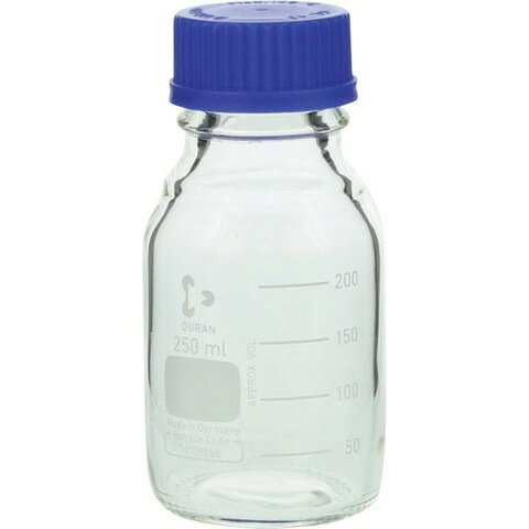 SIBATA ネジ口ビン 250ml 青キャップ付 017200250A(代引不可)