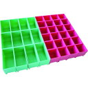 TRUSCO トラスコ プロ用段積ミバッグ STACK BLOCK パーツケース 420X70 Dタイプ SBPT42BD(代引不可)【送料無料】