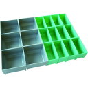 TRUSCO トラスコ プロ用段積ミバッグ STACK BLOCK パーツケース 420X70 Eタイプ SBPT42BE(代引不可)【送料無料】