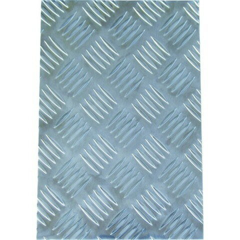 アルインコ アルミ縞板450x900x2.0t CI490N2(代引不可)【送料無料】