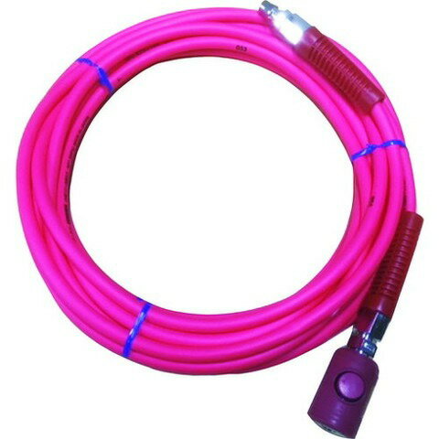 ヤマト PVCソフトブレードエアホース(ボタン式カップリング付) TAC6510BT(代引不可)【送料無料】