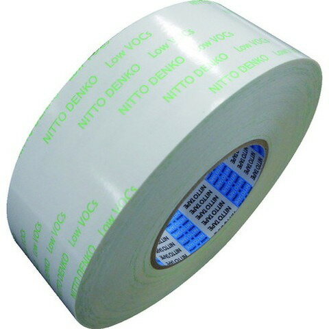 日東 低VOC両面テープ(曲面接着性良好タイプ) No.516 30mm×20m ホワイト 51630(代引不可)
