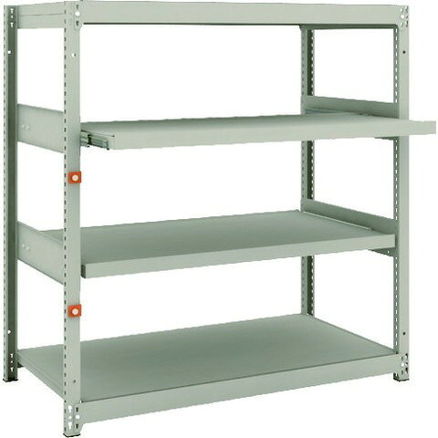 Rakuten - TRUSCO トラスコ M1.5型軽中量棚 1160X595X1200 2段 スライド2段 単体 M1.54462M2 組立品 組立設置不可(代引不可)【送料無料】