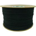 ユタカメイク タイトゴムロープドラム巻 6mm×200m ブラック PRT32(代引不可)【送料無料】