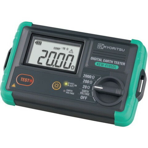 KYORITSU 4105DL デジタル接地抵抗計 KEW4105DL(代引不可)【送料無料】(4)