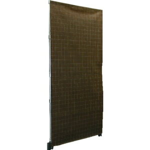 TRUSCO トラスコ マグネット式目隠シカーテン 900X1800mm ブラウン BC9018ABR(代引不可)