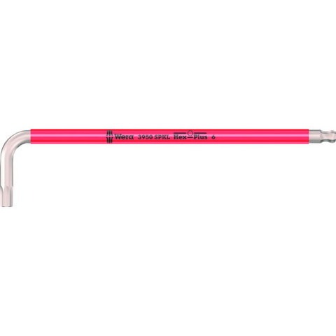 樂天商城 - Wera 3950 SPKL Hex-Plus ステンレス六角レンチ 6.0 red 22666(代引不可)