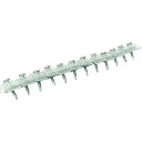 ダイドーハント ポリカ連結波板ビス 12本X2本(24本入) 4.2X25mm クリアー 鉄下地 10176084(代引不可)