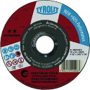 TYROLIT 切断砥石 スタンダードタイプ 125X1X22.23mm 34332832(代引不可)