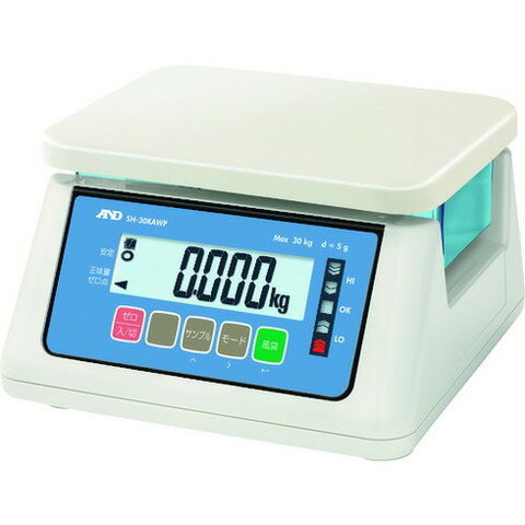 A&D A&D 防塵・防水ハカリ SH-30KAWP SH30KAWP(代引不可)【送料無料】