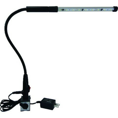 【商品詳細】●温白色の柔らかい色合いのLEDライトです。●先端のLEDライトが交換できるセパレートタイプです。●ライト部に直接電源アダプターを差しこみ、手に持って使用することもできます。●商品検査など、手元の照明に。●吸着力(N)：320●明るさ(lm)：378●コード長さ(m)：2●マグネット幅(mm)：30●マグネット奥行(mm)：40●マグネット高さ(mm)：35●消費電力(W)：2.7●光源部サイズ(mm)：173●全高(mm)：638●電源(V)：100●電球数：9●マグネット付き　温白色LEDスタンドライト●電源：AC100V（アダプター付）JANコード 4534644105099【代引きについて】こちらの商品は、代引きでの出荷は受け付けておりません。【送料について】北海道、沖縄、離島は送料を頂きます。