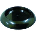 TRUSCO トラスコ キャスタ-用受ケ皿 ゴム付 79MM 黒 12個入 TUR790BK12(代引不可)