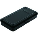 TRUSCO トラスコ トランク型工具箱 203X109X35 ツヤ消シブラック T19MBK(代引不可)